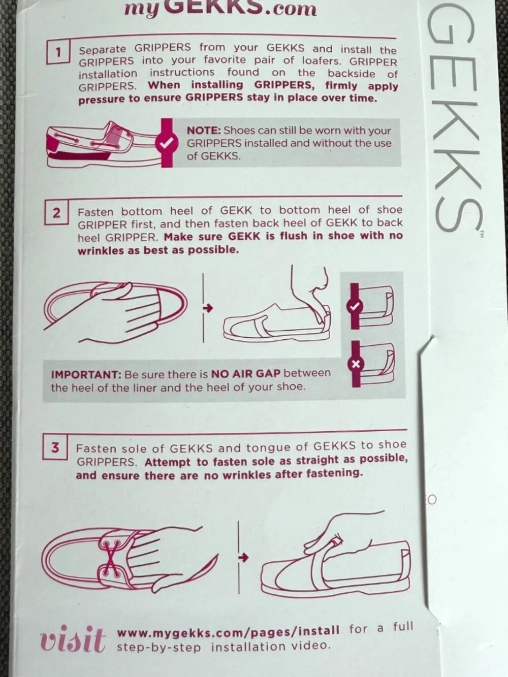 GEKKS No Show Shoe Liners M 7-8.5 Ballet + Loafer Breathable Sockless